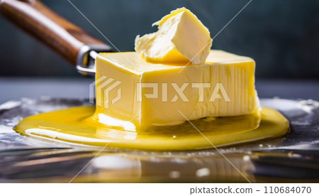 融化的黃油人工智慧生成的圖像 110684070
