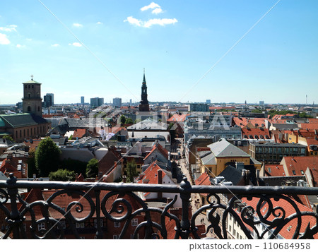 哥本哈根天際線的俯視圖 110684958