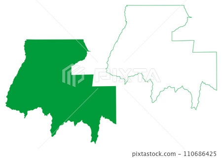 Chupinguaia municipality (State of Rondonia, RO, Municipalities of Brazil, Federative Republic of Brazil) map vector illustration, scribble sketch Chupinguaia map Chupinguaia municipality (State of Rondonia, RO, Municipalities of Brazil, Federative Republic of Brazil) map vector illustration, scribble sketch Chupinguaia map 110686425