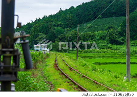 Hatakama, Kakegawa City, Shizuoka Prefecture Tenryu Hamanako Railway and scenery along the line 110686950