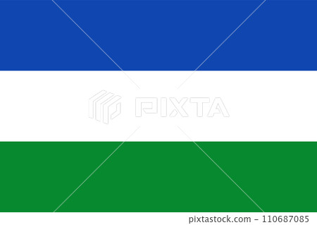 Flag of Cordoba Department (Republic of Colombia, South America)  110687085