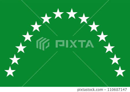 Flag of Risaralda Department (Republic of Colombia, South America) 110687147