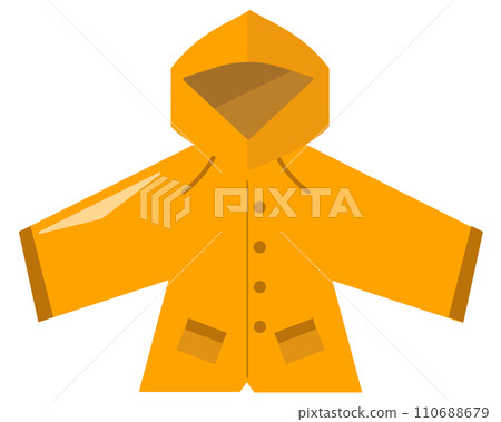 卡帕。雨具。雨衣。向量圖 卡帕。雨具。雨衣。向量圖 110688679