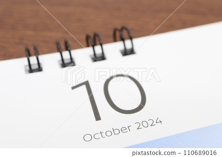 Calendar for October 2024 110689016