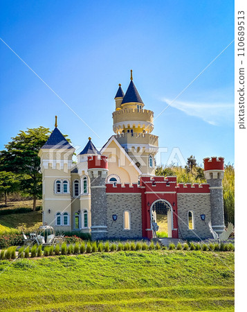 French garden and castle in Khao Yai, Nakhon Ratchasima, Thailand French garden and castle in Khao Yai, Nakhon Ratchasima, Thailand 110689513