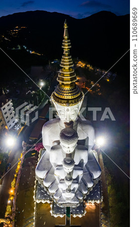 Aerial view of Wat Phra That Pha Sorn Kaew temple in Phetchabun, Thailand Aerial view of Wat Phra That Pha Sorn Kaew temple in Phetchabun, Thailand 110689669