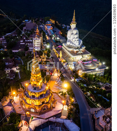 Aerial view of Wat Phra That Pha Sorn Kaew temple in Phetchabun, Thailand Aerial view of Wat Phra That Pha Sorn Kaew temple in Phetchabun, Thailand 110689693