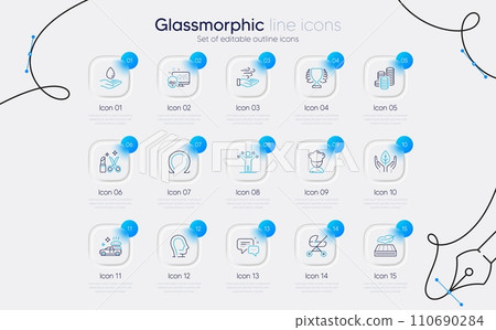 Set of Psychology, Cyber attack and Lightweight mattress line icons for web app. Baby carriage, Coins, Cooking chef icons. Food delivery, Wind energy, Omega signs. Water care, Beauty. Vector Set of Psychology, Cyber attack and Lightweight mattress line icons for web app. Baby carriage, Coins, Cooking chef icons. Food delivery, Wind energy, Omega signs. Water care, Beauty. Vector 110690284