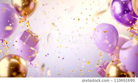 Heart-shaped items are depicted on a rustic wooden background in a romantic style. AI material Heart-shaped items are depicted on a rustic wooden background in a romantic style. AI material 110691690