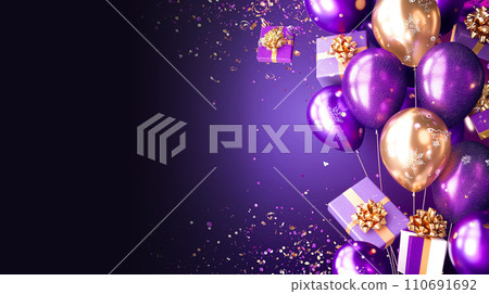 Heart-shaped items are depicted on a rustic wooden background in a romantic style. AI material Heart-shaped items are depicted on a rustic wooden background in a romantic style. AI material 110691692