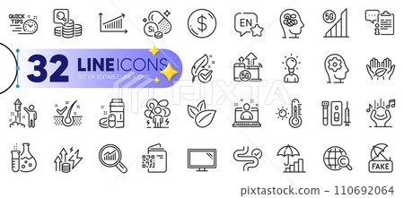 Outline set of Inspect, Difficult stress and 5g wifi line icons for web with Energy inflation, Fireworks, Qr code thin icon. Dollar money, Inflation, International copyright pictogram icon. Vector Outline set of Inspect, Difficult stress and 5g wifi line icons for web with Energy inflation, Fireworks, Qr code thin icon. Dollar money, Inflation, International copyright pictogram icon. Vector 110692064