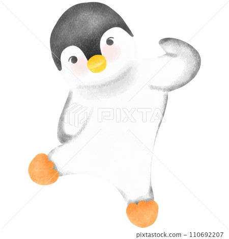 Cute Plan: Cute Hand-drawn Watercolor Encyclopedia, Winter Fun 110692207