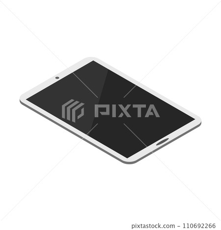 Isometric tablet Isometric tablet 110692266