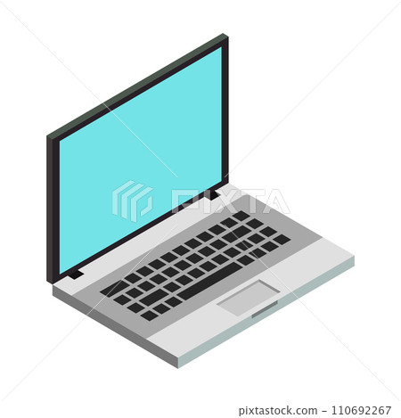 Isometric laptop Isometric laptop 110692267