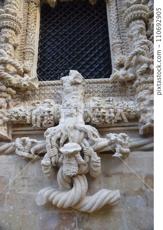 葡萄牙世界遺產托馬爾基督修道院，曼努埃爾風格傑作大窗 110692905