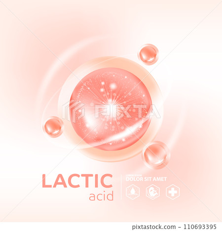 lactic acid Serum Skin Care Cosmetic lactic acid Serum Skin Care Cosmetic 110693395