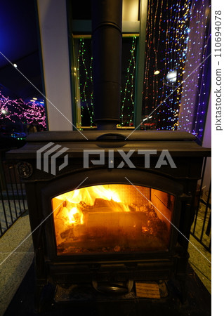 Living with wood stove Living with wood stove 110694078