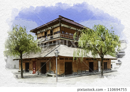 水彩風格 山城溫泉 Kosoyu 石川縣加賀市 110694755