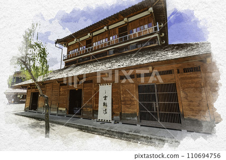 水彩風格 山城溫泉 Kosoyu 石川縣加賀市 110694756