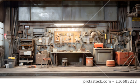 小型工廠/作坊的形象 110695218