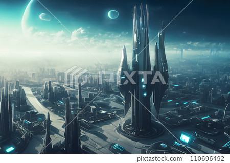 未來城市形象 110696492