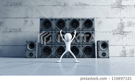 megaphone, audio, music 110697181