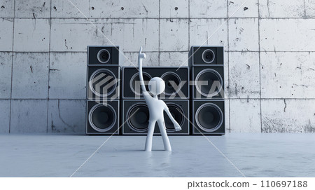 megaphone, audio, music 110697188