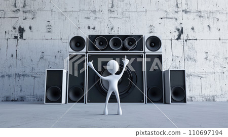 megaphone, audio, music 110697194