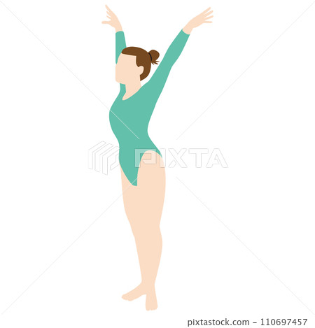 女子體操運動員 女子體操運動員 110697457