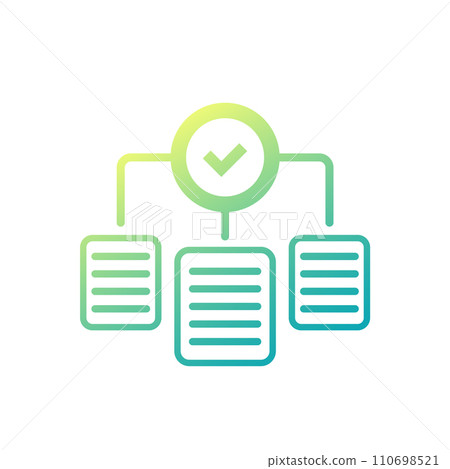 completed projects icon on white completed projects icon on white 110698521