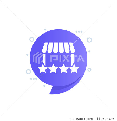 shop rating icon for web shop rating icon for web 110698526