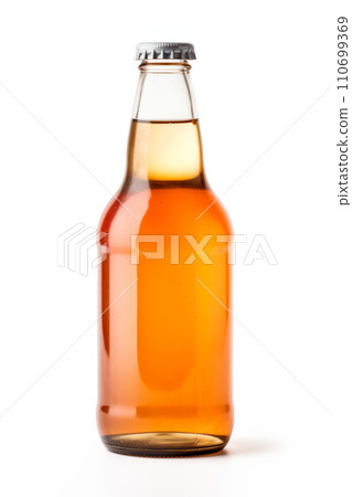 Beer bottle on a white background. Bottle with drink like Ipa, Pale Ale, Pilsner, Porter or Stout Beer bottle on a white background. Bottle with drink like Ipa, Pale Ale, Pilsner, Porter or Stout 110699369