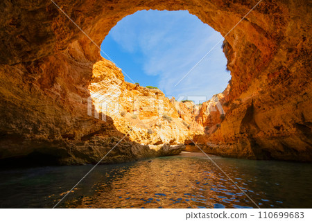 bright and bewitching nature of portugal algarve. 110699683