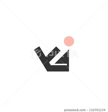 Alphabet letters Initials Monogram logo YI, IY, Y and I 110701234