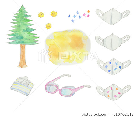 Cedar pollen and hay fever prevention goods Cedar pollen and hay fever prevention goods 110702112