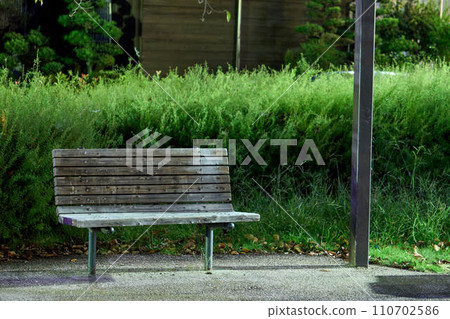 midnight park bench midnight park bench 110702586