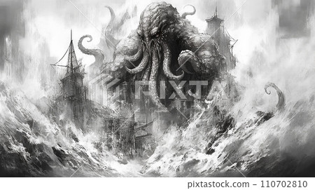 Generative AI, Guardian of the Abyss Generative AI, Guardian of the Abyss 110702810