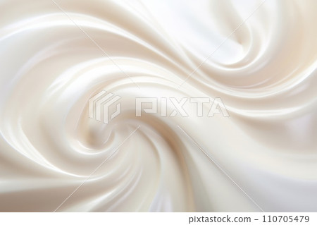 White chocolate cream AI generated image AI image 110705479