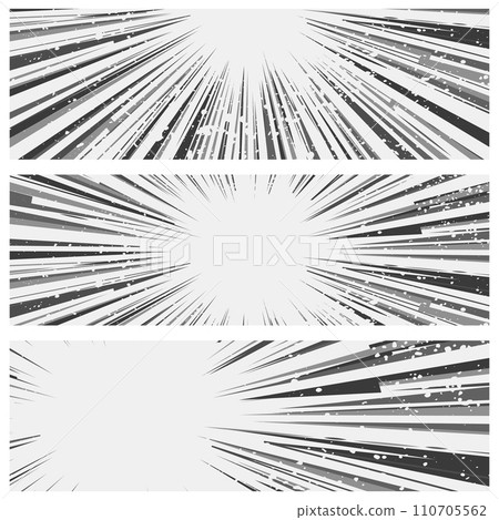 Abstract explosion grey grunge banners Abstract explosion grey grunge banners 110705562