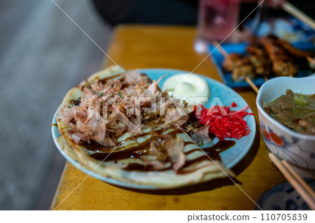 Unique and delicious cuisine from Okinawa Prefecture, Japan Unique and delicious cuisine from Okinawa Prefecture, Japan 110705839