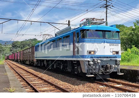 JR 貨運 EF81 451 貨運列車 4075 Le 110706416