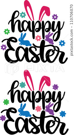 Spring, Easter, Tulips Flower, Happy Easter Vector Illustration File Spring, Easter, Tulips Flower, Happy Easter Vector Illustration File 110706870