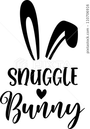 Snuggle Bunny, Spring, Easter, Tulips Flower, Happy Easter Vector Illustration File Snuggle Bunny, Spring, Easter, Tulips Flower, Happy Easter Vector Illustration File 110706916