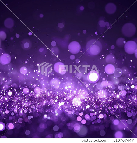 Sparkling purple background material AI image 110707447
