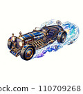 Classic sports car powered by magic 110709268