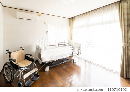 Nursing facility wheelchair bed 110710192