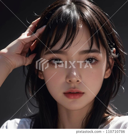一個刷頭髮的女人 110710786