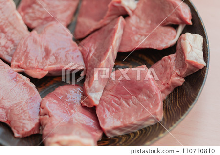 Fresh beef heart (beef heart) 110710810