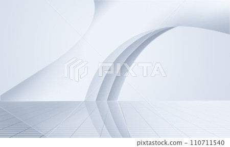 现代抽象建筑地面背景汽车广告场景图 110711540