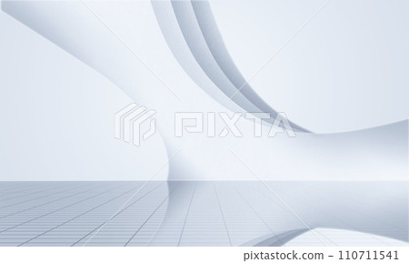 现代抽象建筑地面背景汽车广告场景图 110711541